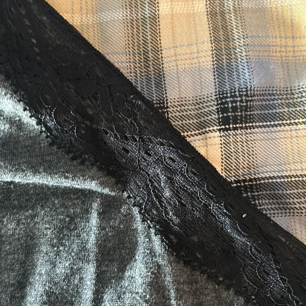 Maurices Metallic Charcoal Halter Tank Top - Picture 3 of 6